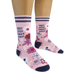 Next Stop Thrift Shop Socks