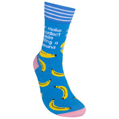 Never Make Eye Contact While Eating A Banana Socks