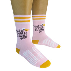 Just A Small Town Girl Socks