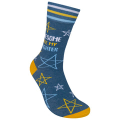 Awesome Like My Daughter Socks