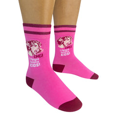 OMG I Forgot To Have Kids! Socks
