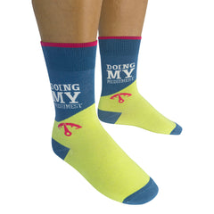 Doing My Mediumest Socks