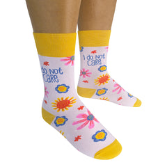 I Do Not Care Socks