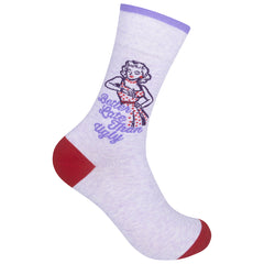 Better Late Than Ugly Socks