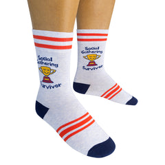 Social Gathering Survivor Socks