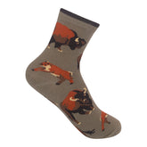 Bison/American Buffalo Kids 7-10yrs Socks