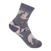 Gray Wolf Kids 7-10yrs Socks