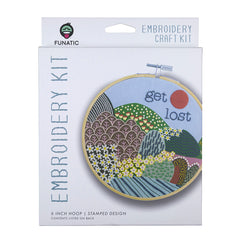 Get Lost Embroidery Kit