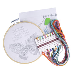 I'm Into Weird Shit Embroidery Kit
