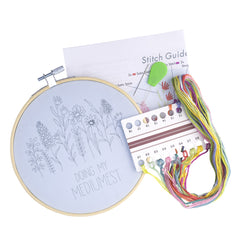 Doing My Mediumest Embroidery Kit