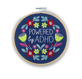 Powered by ADHD Embroidery Kit