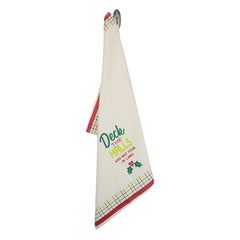 Deck The Halls Tea Towel