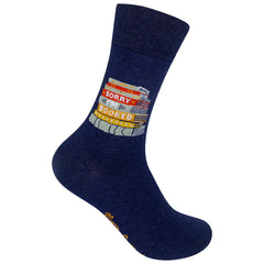 Sorry I’m Booked Socks | Nice Enough Merch Co