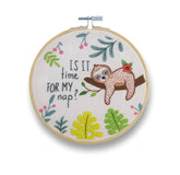Is It Time For My Nap Embroidery Kit