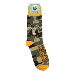 I Like Big Bucks and I Cannot Lie Socks