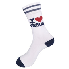 I Love Jesus (But I Cuss a Little) Socks