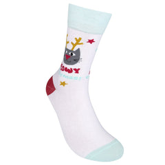 Meowy Christmas Socks