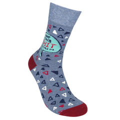 Not This Shit Again Socks