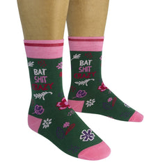 Bat Shit Crazy Socks