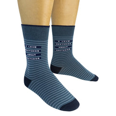 I Love Meetings About Meetings Socks