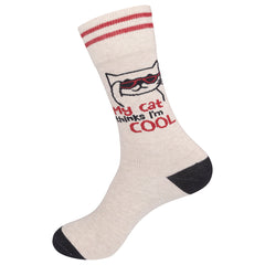 My Cat Thinks I'm Cool Socks