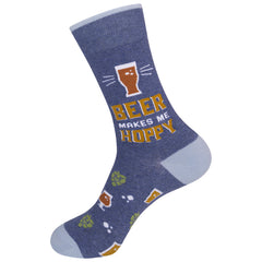 Beer Makes Me Hoppy Socks