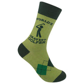 World's Okayest Golfer Socks