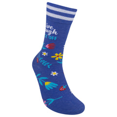 Live, Laugh, Fuck Off Socks