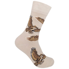 Great Horned Owl Socks