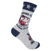 Adam Turman "Kicking Ass for the Working Class" Socks