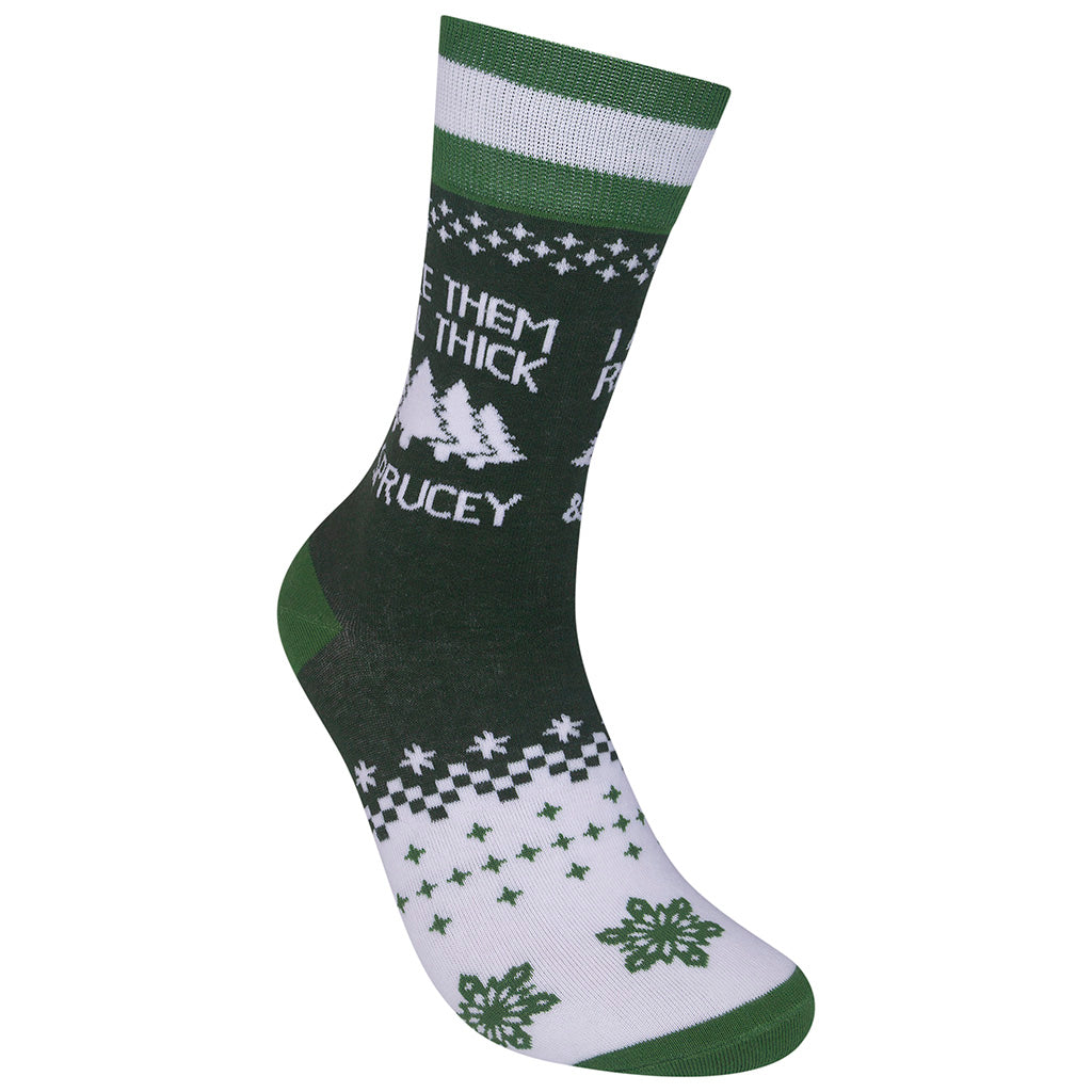 I like Them Real Thick & Sprucey Socks