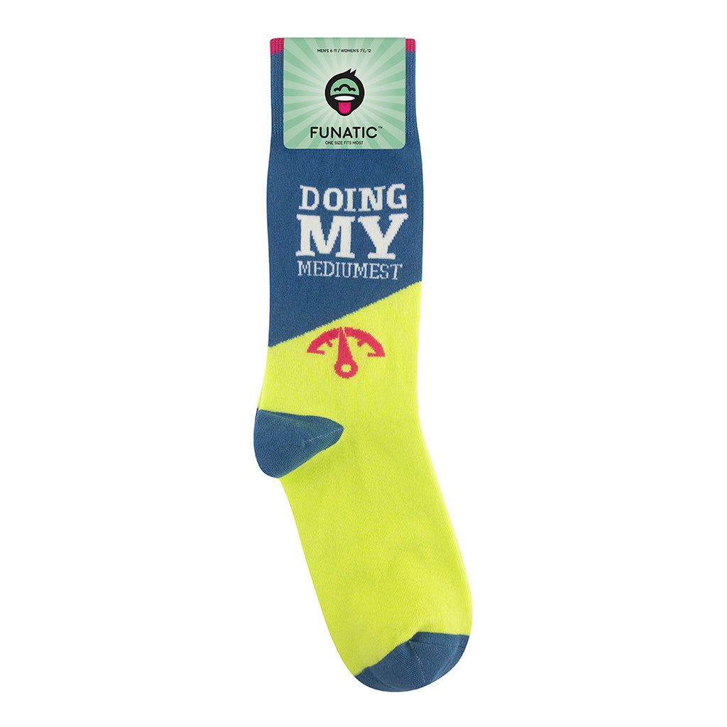 Doing My Mediumest Socks
