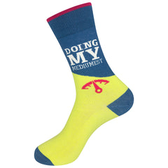 Doing My Mediumest Socks