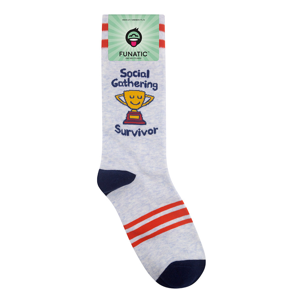 Social Gathering Survivor Socks