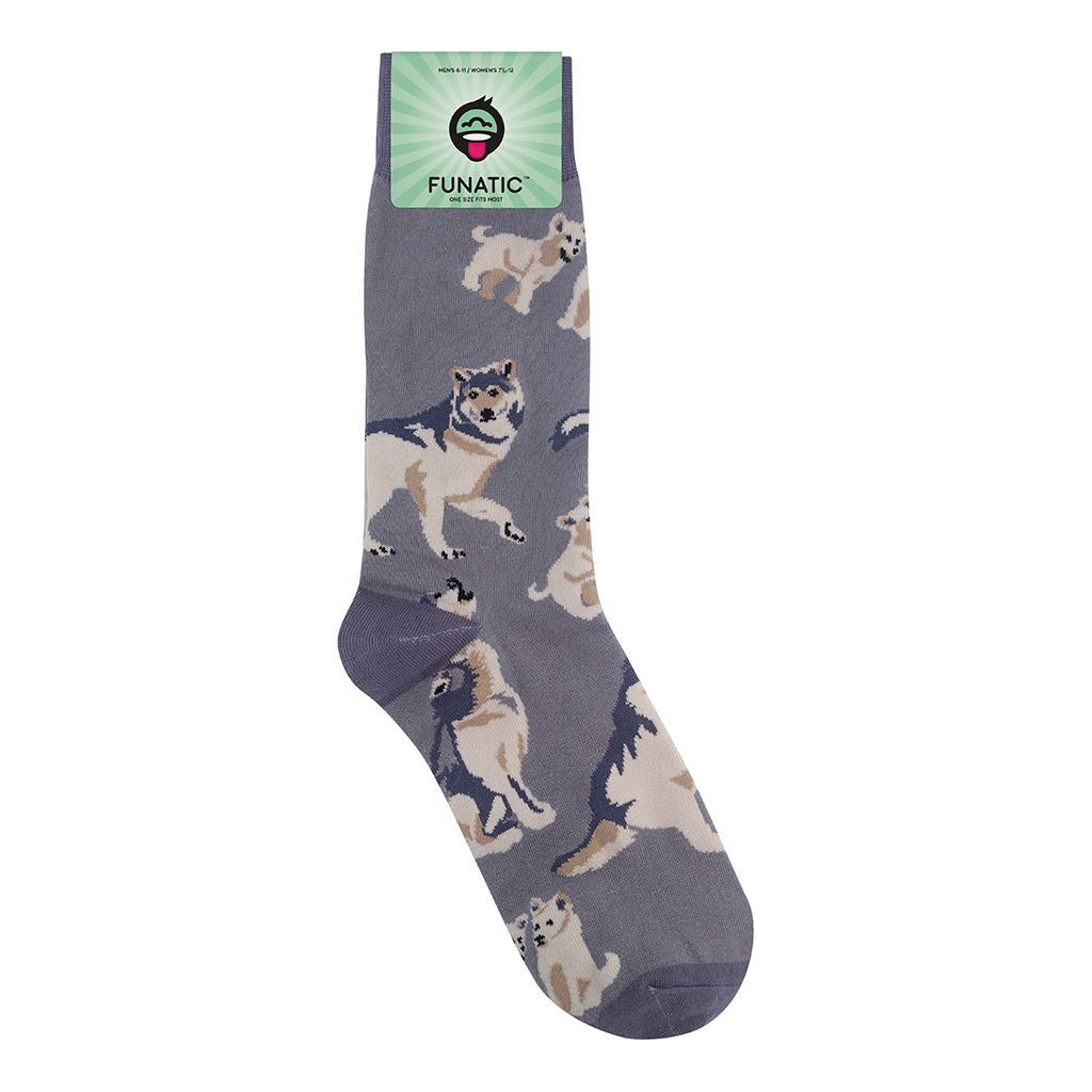 Gray Wolf Socks