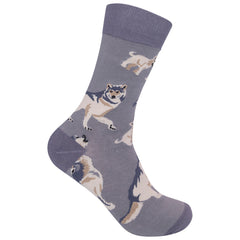 Gray Wolf Socks