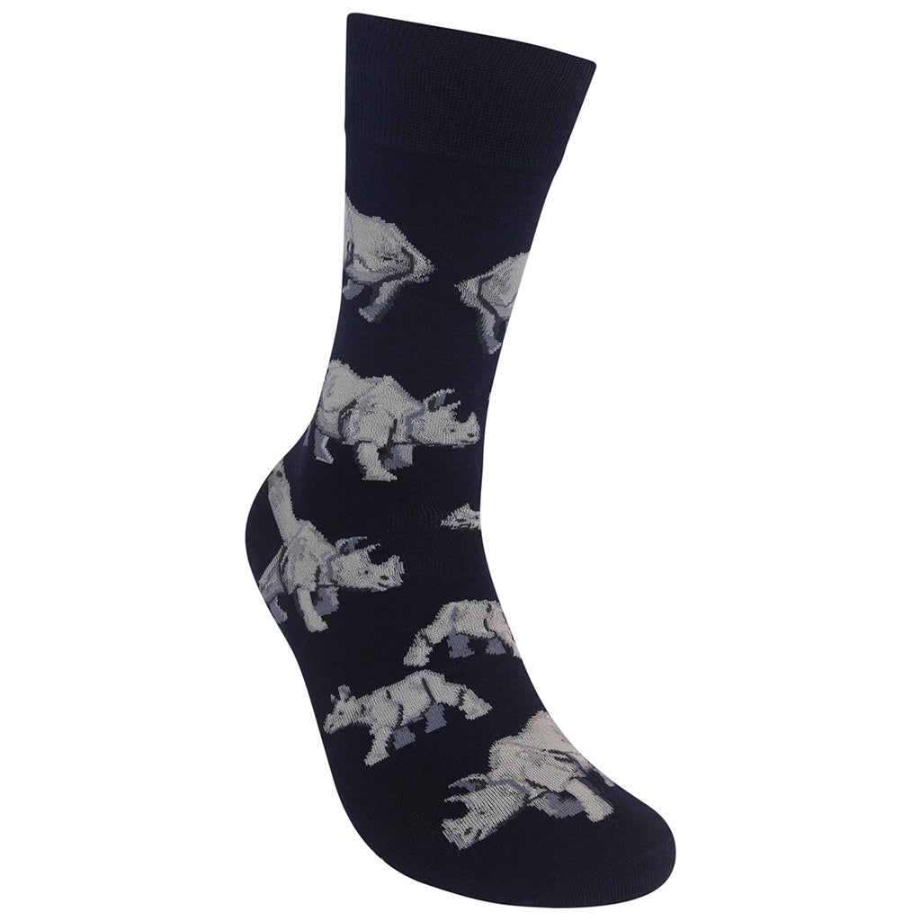 Greater One-Horned Rhino Socks