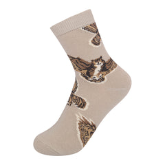 Great Horned Owl Kids 7-10yrs Socks