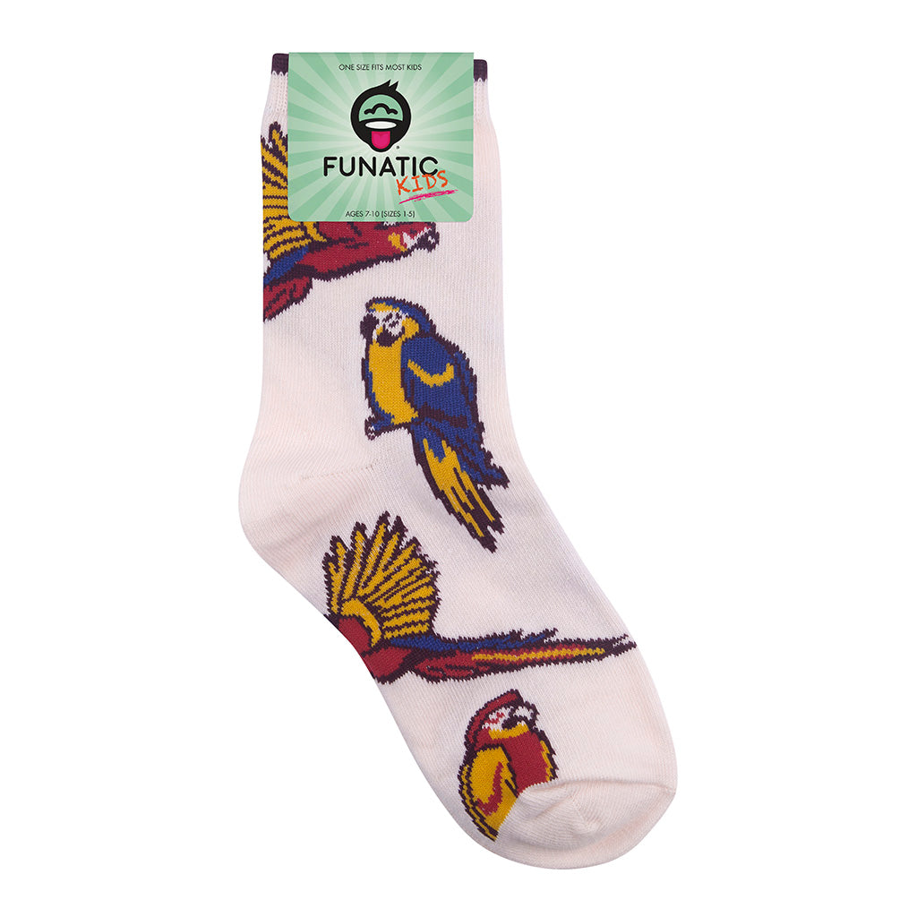 Parrot/Macaw Kids 7-10yrs Socks