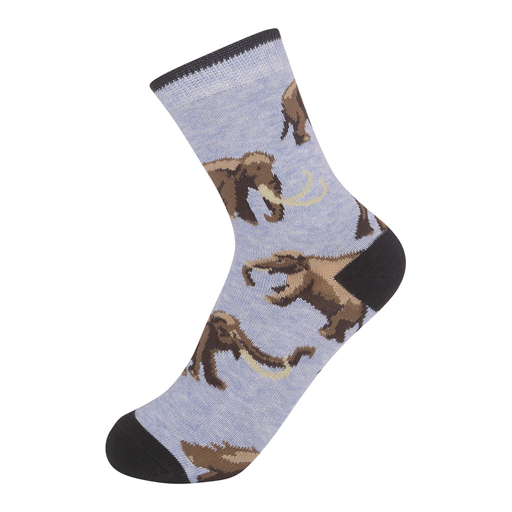 Woolly Mammoth Kids 7-10yrs Socks