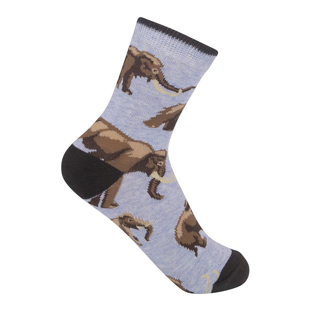 Woolly Mammoth Kids 7-10yrs Socks