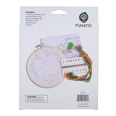 Please Get Out Of My House Embroidery Kit