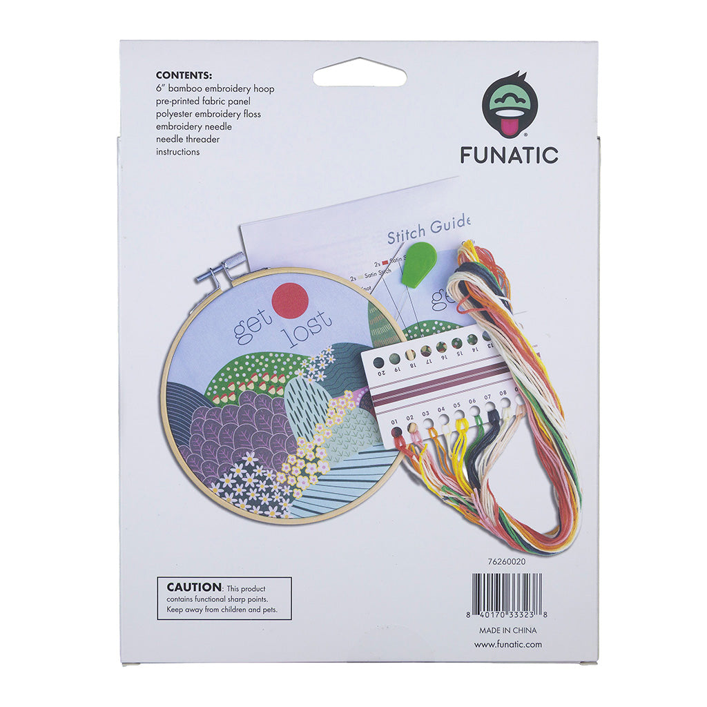 Get Lost Embroidery Kit