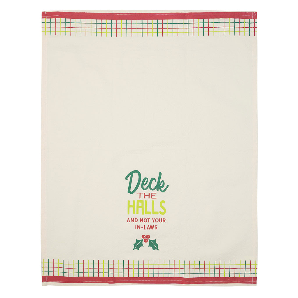 Deck The Halls Tea Towel