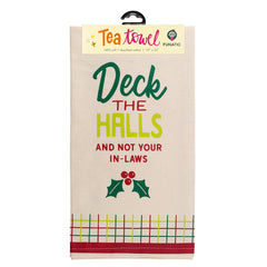 Deck The Halls Tea Towel