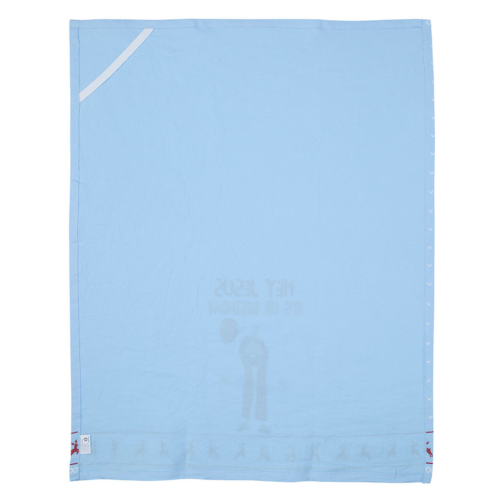 Hey Jesus It's Ur Birthday Tea Towel