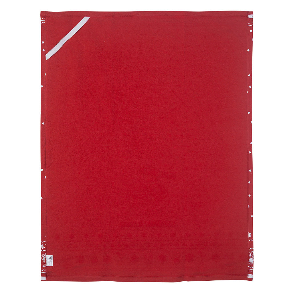 Dear Santa, Just Bring Alcohol Tea Towel