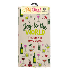 Joy To The World Tea Towel