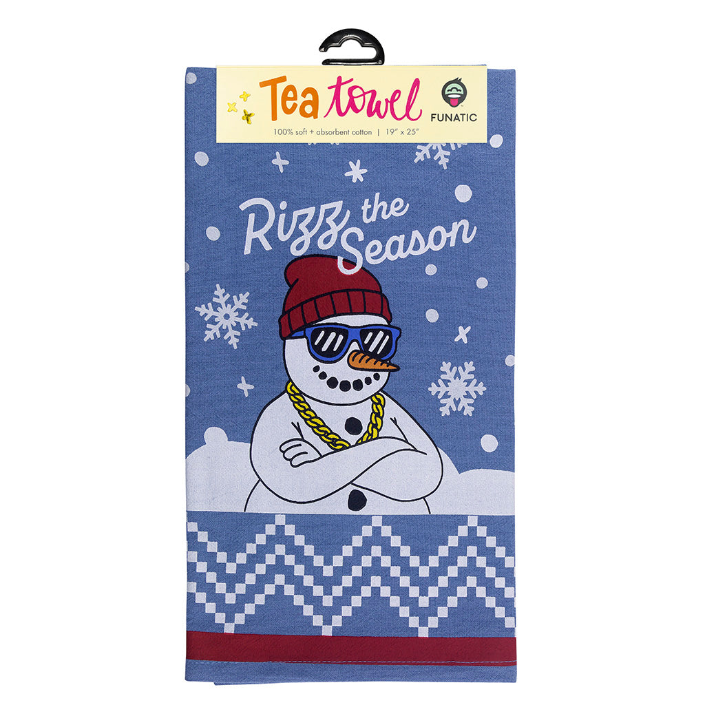 Rizz The Season Tea Towel