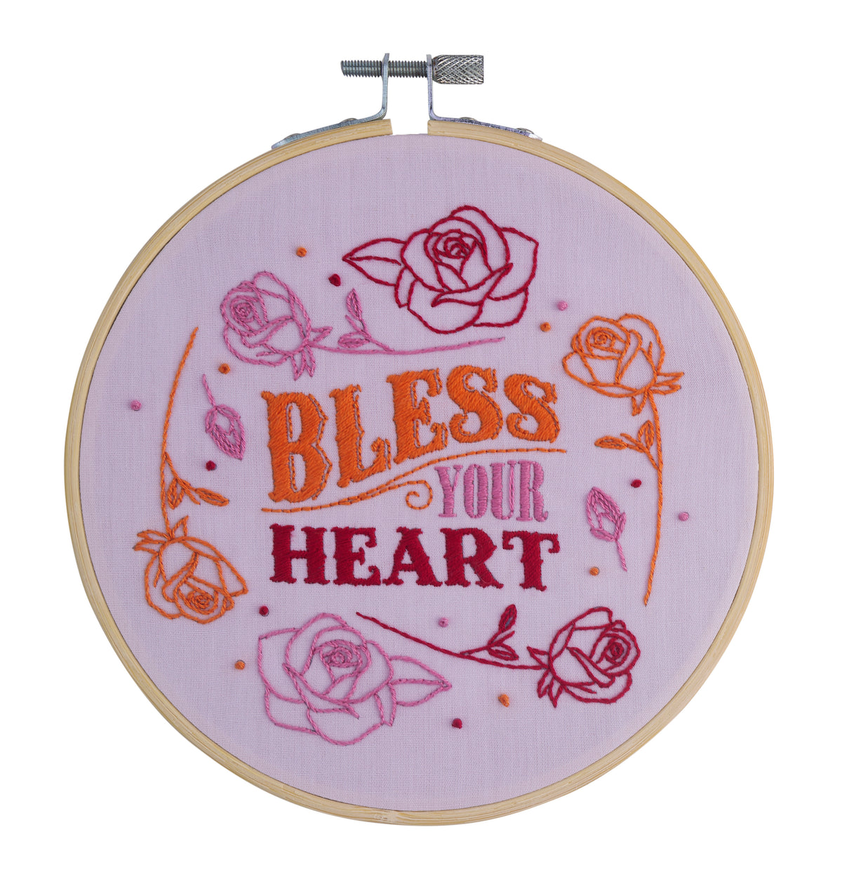 Bless Your Heart Embroidery Kit